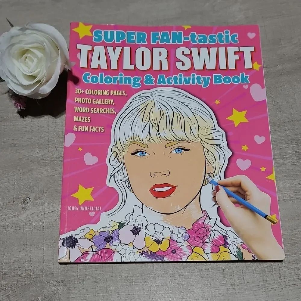 Taylor Swift Coloring & Activity Book